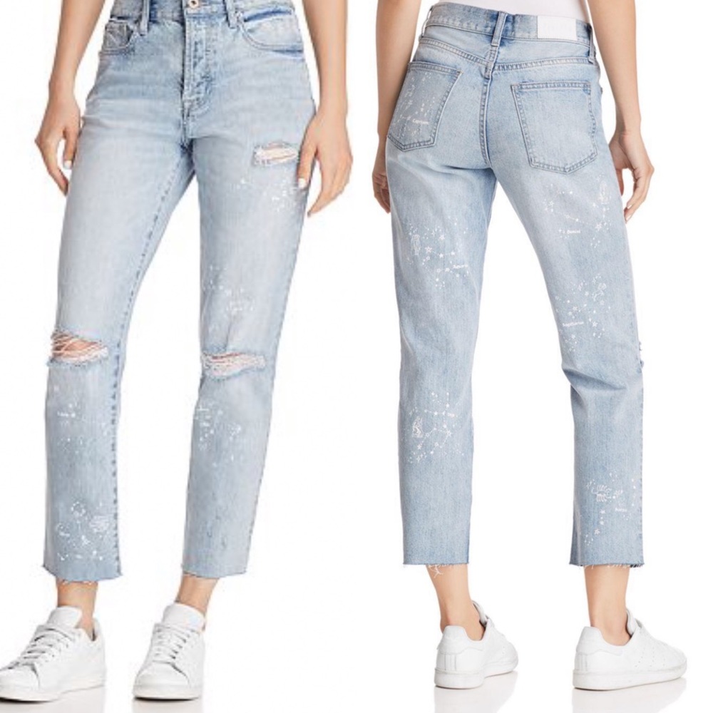 Pistola High Rise What’s your sign Astrology Jeans